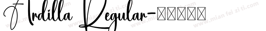 Ardilla Regular字体转换